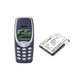 Akkumulátor Nokia 3310, 3330, 1220, 1260, 3560, 5510, 6650, 6800, BLC-2, Li-ion, 3.7V, 1100mAh, HQ