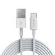 USB / USB-C kábel Smart, 2.1A, 2m, fehér, Devia