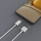 USB / USB-C kábel Smart, 2.1A, 2m, fehér, Devia