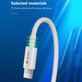 Lightning / USB-C kábel Smart, PD 27W, 2m, fehér, Devia