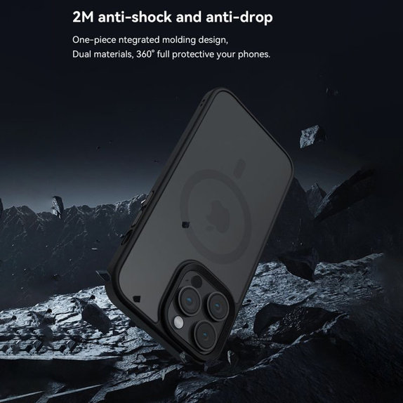 MagSafe Pino tok iPhone 15 Pro, fekete, Devia