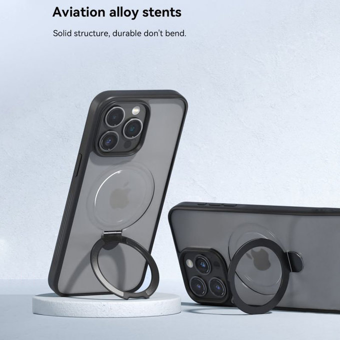 MagSafe Delight tok iPhone 15 Pro Max, fekete, Devia