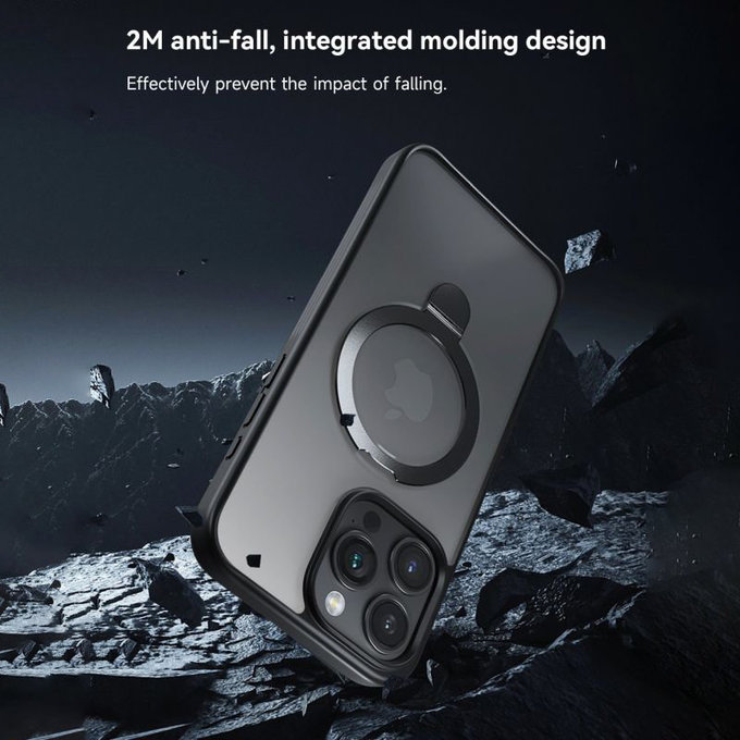 MagSafe Delight tok iPhone 15 Pro Max, fekete, Devia