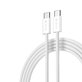 USB-C / USB-C kábel Smart, PD 60W, 1m, fehér, Devia