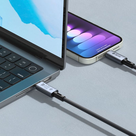 USB-C / USB-C kábel Extreme Speed, 240W, 8K 60Hz, 1m, fekete, Devia