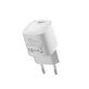 Mini USB-C töltőadapter, PD 30W, fehér, Devia