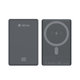 MagSafe PowerBank Extreme Speed Mini kijelzővel, PD 20W, 10000mAh, Space Grey, Devia
