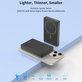 MagSafe PowerBank Extreme Speed Mini kijelzővel, PD 20W, 10000mAh, Space Grey, Devia