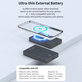 MagSafe PowerBank Extreme Speed Mini kijelzővel, PD 20W, 10000mAh, Space Grey, Devia