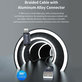 Lightning / USB kábel Gracious, 2,4A, 1m, fekete, Devia