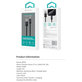 Lightning / USB kábel Gracious, 2,4A, 1m, fekete, Devia