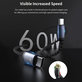 USB-C / USB-C kábel Gracious, PD 60W, 2m, fekete, Devia