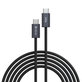 USB-C / USB-C kábel Extreme Speed, PD 240W, 2m, fekete, Devia
