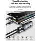 Extreme Speed autós töltő USB-C + USB-A, PD 30W, QC 3.0 18W, szürke, Devia