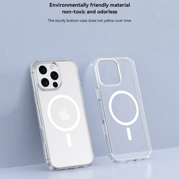 MagSafe Clear tok iPhone 16 Pro, átlátszó, Devia