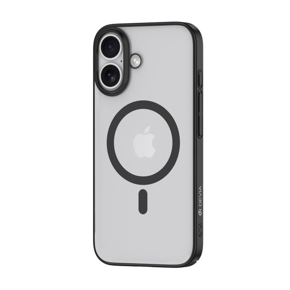 MagSafe Glimmer tok iPhone 16, fekete, Devia