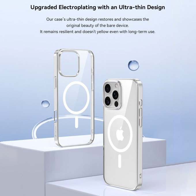 MagSafe Glimmer tok iPhone 16 Pro Max, fekete, Devia