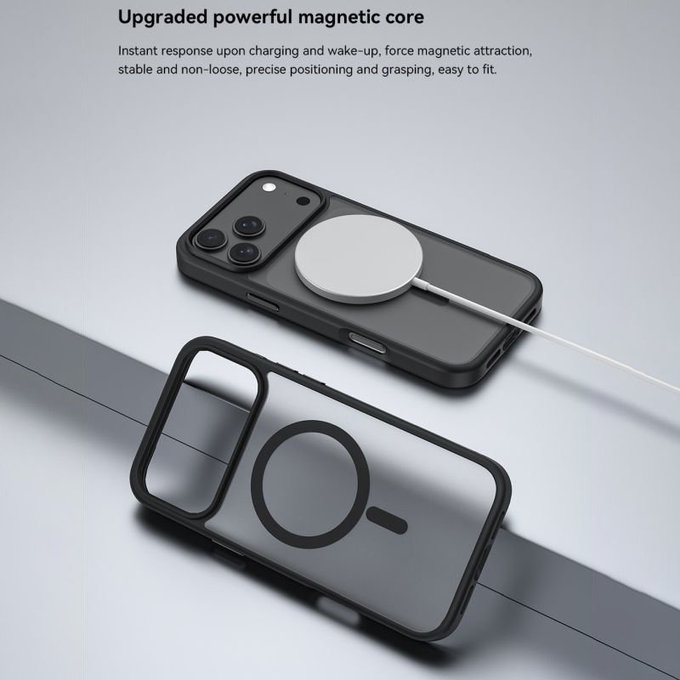 MagSafe Pino tok iPhone 17 Pro, fekete, Devia