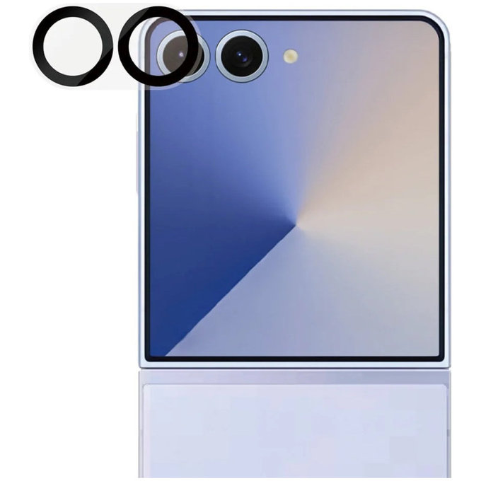 PicturePerfect Kameralencse-védő Samsung Z Flip7 készülékhez, Fekete, PanzerGlass