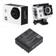 Akkumulátor SJCAM SJ4000, SJ5000, 900mAh, Li-Ion, 3.7V, SJ4000B, HQ
