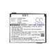 Akkumulátor Becker HJS 100, HJS100, Li-Ion, 3.7V, 900mAh, HQ