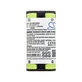 Akkumulátor Sony MDR RF995, MDR RF400, 700mAh, Ni-MH, 2.4V, BP-HP800-11, HQ