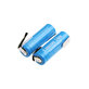 Akkumulátor 14430 szerelőlemezekkel, 650mAh, Li-Ion, 3.7V, HQ