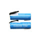 Akkumulátor 14430 szerelőlemezekkel, 650mAh, Li-Ion, 3.7V, HQ