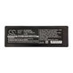Akkumulátor Scanreco 590, 592, 2000mAh, Ni-MH, 7.2V, RSC7220, HQ