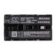 Akkumulátor Line 6 James Tyler Variax, Line 6 JTV Guitar, 2600mAh, Li-Ion, 7.4V, BA12, HQ