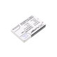 Akkumulátor Nokia 7250i, 6610, 6585, 6560, 6200, 6220, 1000mAh, Li-Ion, 3.7V, BLD-3, HQ