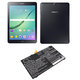 Akkumulátor Samsung Galaxy Tab S2, 5800mAh, Li-Pol, 3.8V, EB-BT810ABE, HQ