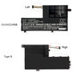 Akkumulátor Lenovo Yoga 510 14, Yoga 510 15, 4600mAh, Li-Pol, 7.6V, L15L2PB1, HQ