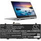 Akkumulátor Lenovo Ideapad C340, Ideapad Flex, 2850mAh, Li-Pol, 15.36V, L18C4PF3, HQ