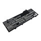 Akkumulátor Lenovo ThinkPad T480S, 4600mAh, Li-Pol, 11.58V, 01AV478, HQ