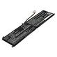Akkumulátor MSI GS65 Stealth Thin, PS63, P65 Creator 8RF, 5200mAh, Li-Pol, 15.2V, BTY-M6L, HQ