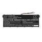 Akkumulátor Acer ConceptD 3, Spin 5, Swift 3, 5, X, Travelmate Spin P4, 3800mAh, Li-Pol, 15.4V, AP18C7M, HQ