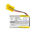 Akkumulátor Bosch Bdu3xx, Bosch Intuvia Display, 250mAh, Li-Pol, 3.7V, 502030, HQ