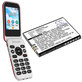 Akkumulátor Doro 7030, 7031, DFC-0270, 7080, 1200mAh, Li-Ion, 3.7V, DBX-1350A, HQ