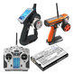 Akkumulátor Flysky FA605, FS-GT2B, FS-I10, 1600mAh, Li-Pol, 3.7V, FS-BA800, HQ