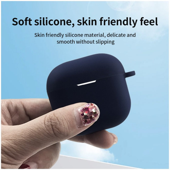 Szilikon tok, AirPods 4, narancssárga