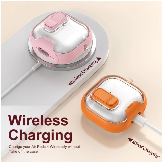 Szilikon tok, AirPods Pro 3, fekete, telefontartóval és karabinerrel