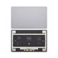 Trackpad komplett MacBook Pro 16", A2780 (2023), Space Gray, 661-32185, Genuine Apple