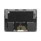 Felső billentyűzetkeret MacBook Pro 16" A2780 (2023), US billentyűzettel és akkumulátorral, Space Gray, 661-32189, Genuine Apple