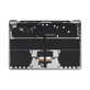 Felső billentyűzetkeret MacBook Air 13", A3113 (2024), US billentyűzettel és akkumulátorral, Space Gray, 661-40227, Genuine Apple