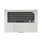 Felső billentyűzetkeret MacBook Air 15", A3114 (2024), US billentyűzettel és akkumulátorral, Silver, 661-40267, Genuine Apple
