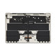Felső billentyűzetkeret MacBook Air 15", A3114 (2024), US billentyűzettel és akkumulátorral, Starlight, 661-40268, Genuine Apple