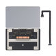 Trackpad komplett MacBook Air 13", A3113 (2024), Space Gray, 661-40274, Genuine Apple
