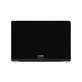 LCD kijelző MacBook Air 13", A3113 (2024), első üveggel és fedéllel, Space Gray, 661-40278, Genuine Apple