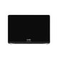 LCD kijelző MacBook Air 13", A3113 (2024), első üveggel és fedéllel, Silver, 661-40279, Genuine Apple